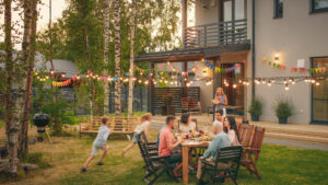 exterior lighting - backyard lighting